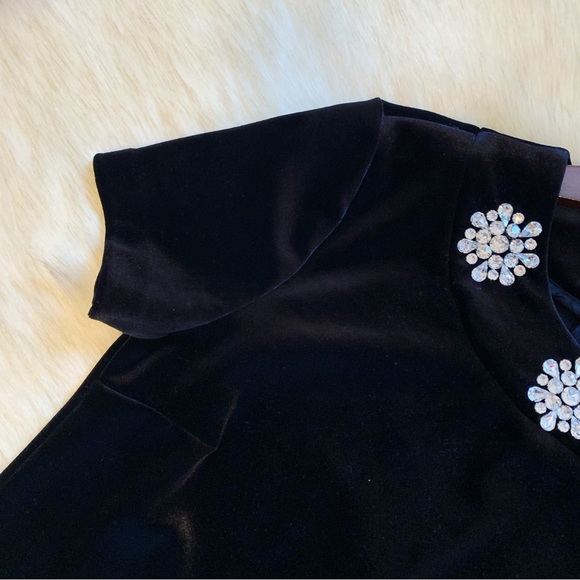Michael Kors Velvet Snowflake Dress - Picture 6 of 8